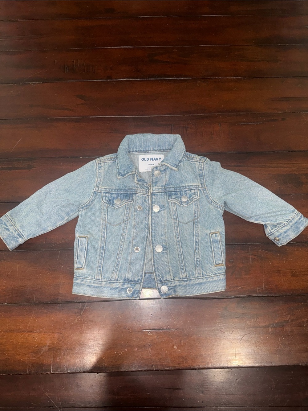 Old Navy Light Wash Denim Jacket for Kids